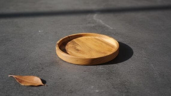 Teak Wood Coaster